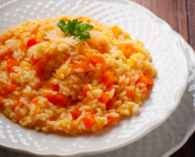 Risotto con la zucca